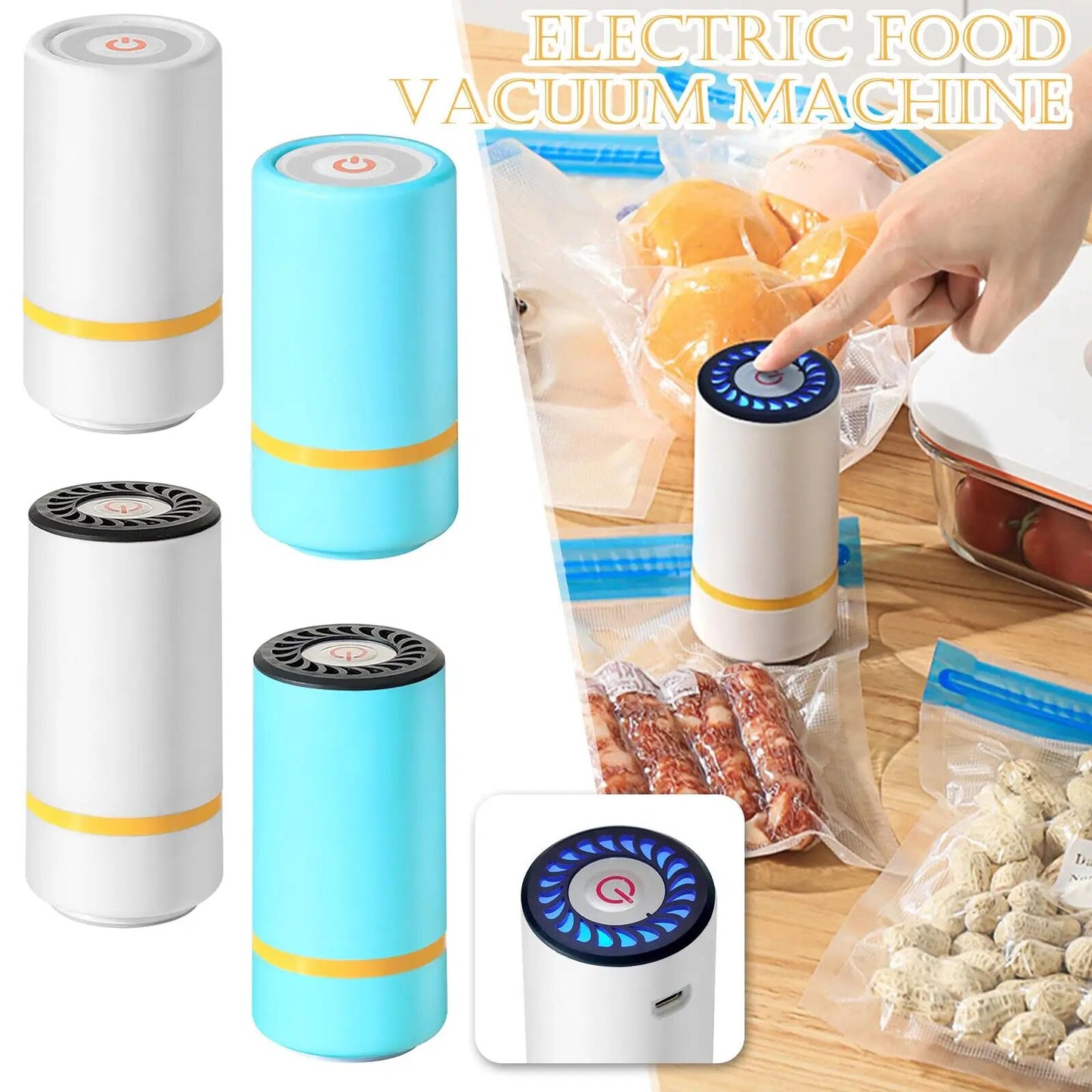 Macchina sotto Vuoto ricarica USB