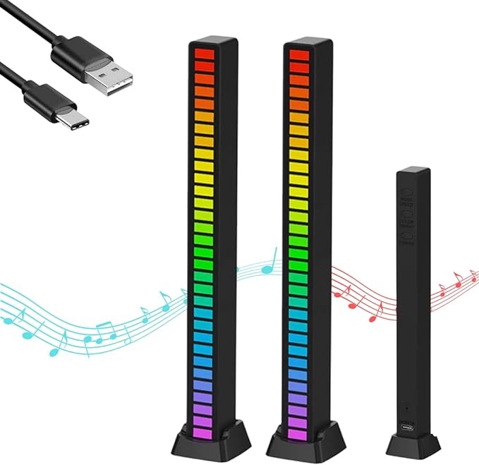 Light Bar RGB Sensibile alla Musica 🎶